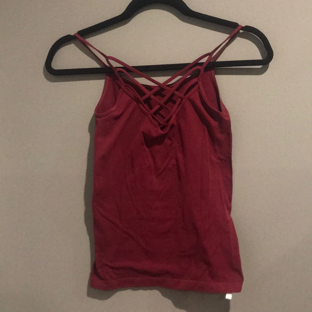 Cross tank top